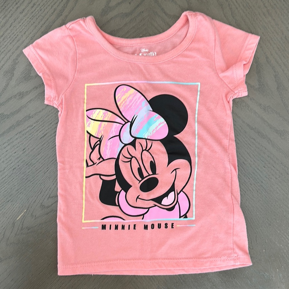 3/$15~ Disney girls Minnie Mouse size 3/4 t-shirt